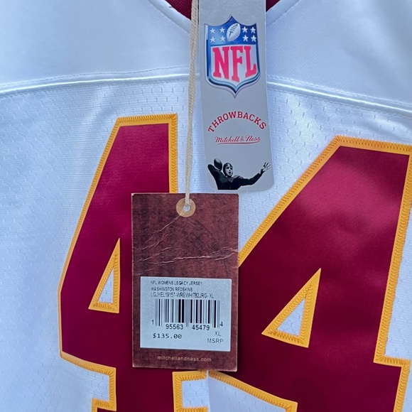 NWT Women’s Mitchell & Ness John Riggins 1982 Washington Legacy Replica Jersey - Picture 5 of 7